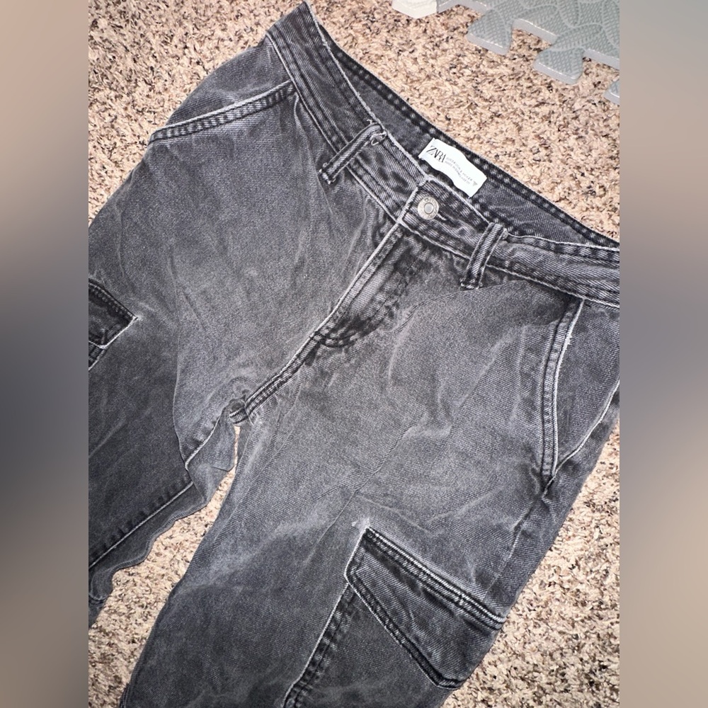 Zara grey  Cargo Pants die 24 jeans